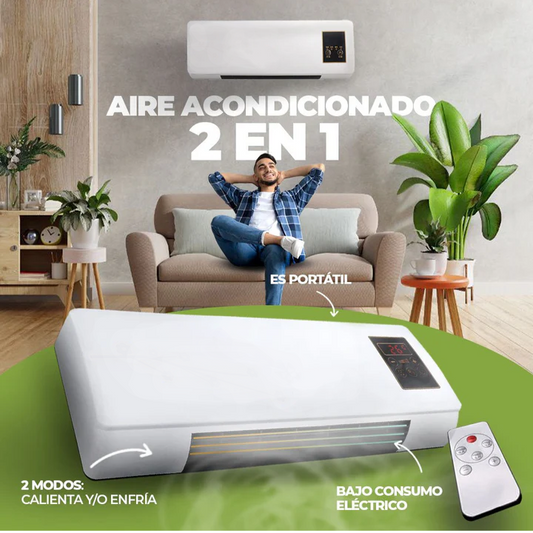 Aire Acondicionado 2 en 1 [ULTRA POTENTE] + Envío Gratis 🎁